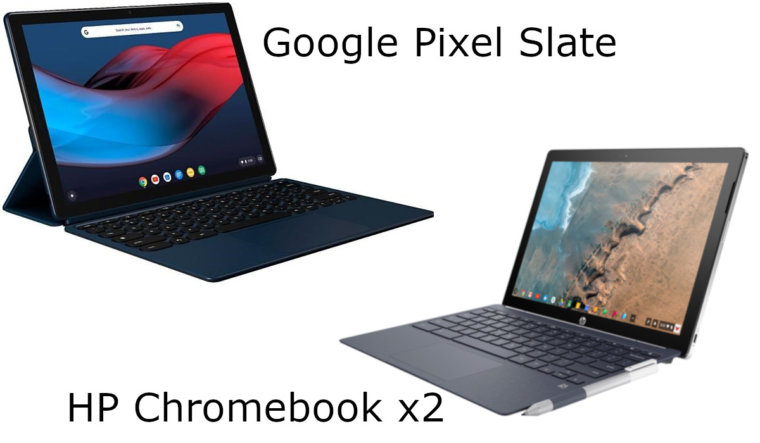 pixel slate chromebook x2 comp