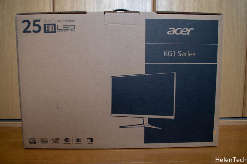Acerのゲーミングモニター｢KG251QGbmiix 24.5インチ｣を購入した 