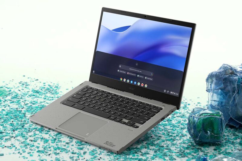 Acerが｢Chromebook Vero 514｣を発表。環境に配慮した素材を使ったシリーズ初のChromeOSモデル