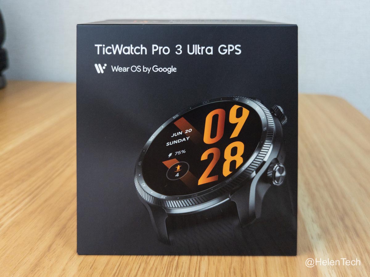 ｢TicWatch Pro 3 Ultra GPS｣の実機レビュー。 Wear OS搭載スマートウォッチ | HelenTech