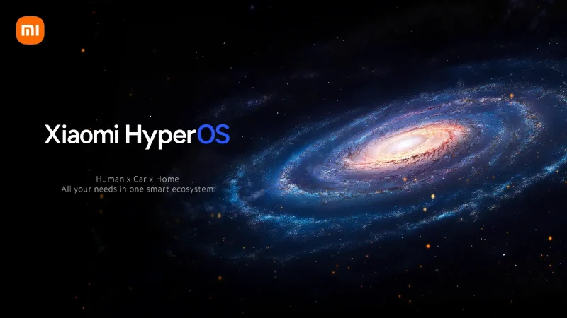 Xiaomi HyperOS のイメージ画像
