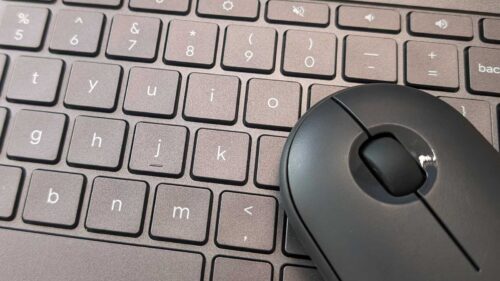 Chromebook のキーボードを使ってマウスカーソルを移動させる機能が開発中
