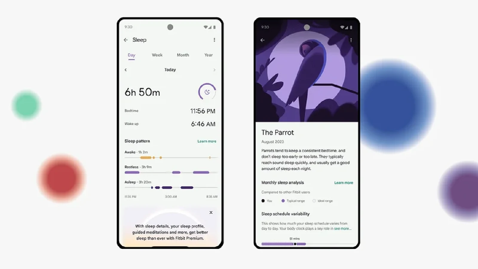 Google が Fitbit アプリの｢睡眠｣情報ページの新デザインを公開