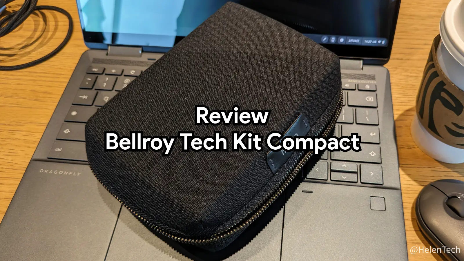 ｢Bellroy Tech Kit Compact｣をレビュー。最小限の持ち物をスッキリまとめるならコレ