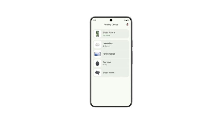 アンドロイドがデバイスを見つけます