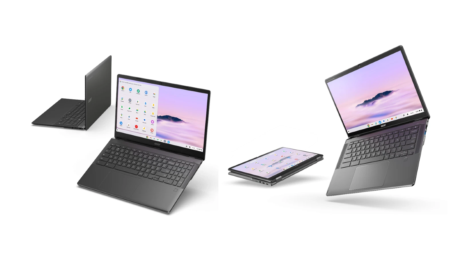 Acer が Chromebook Plus Enterprise 515 と Spin 514 を海外で発表