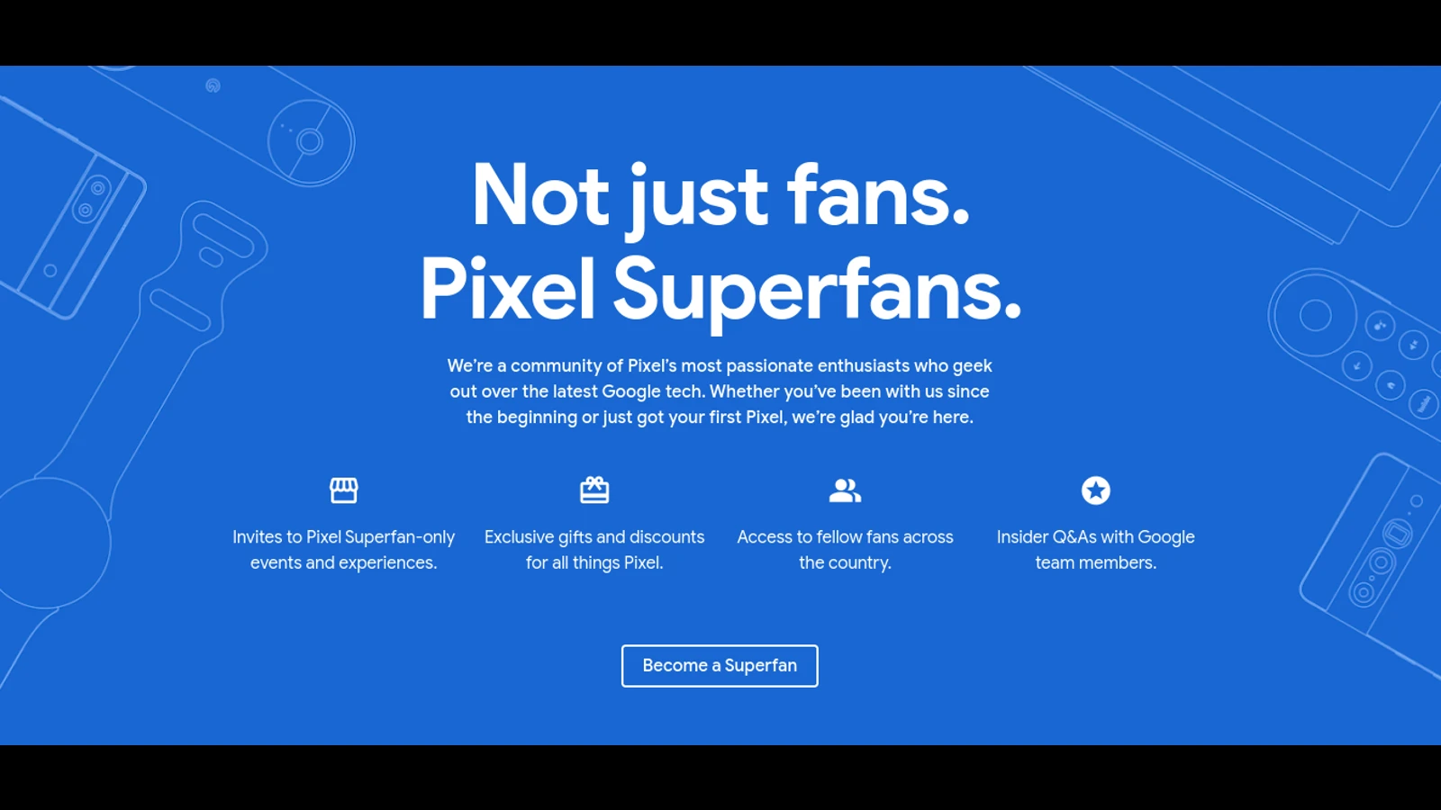Google Pixel Superfans 画像