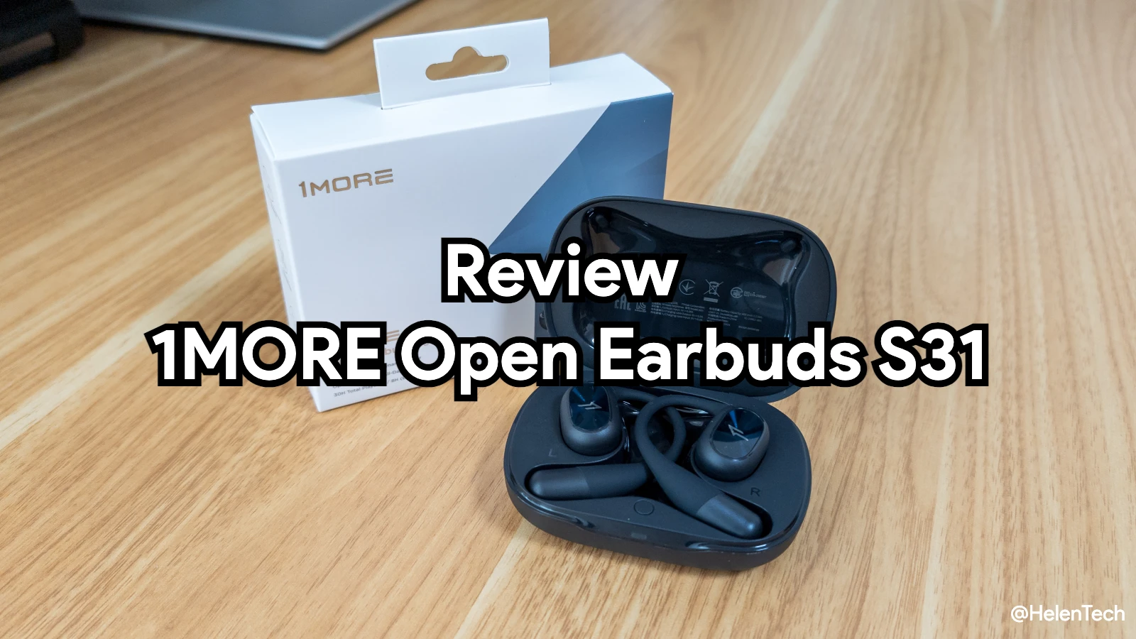1MORE Open Earbuds S31 を実機レビュー。手頃な価格でしっかりとしたオープンイヤーイヤホン