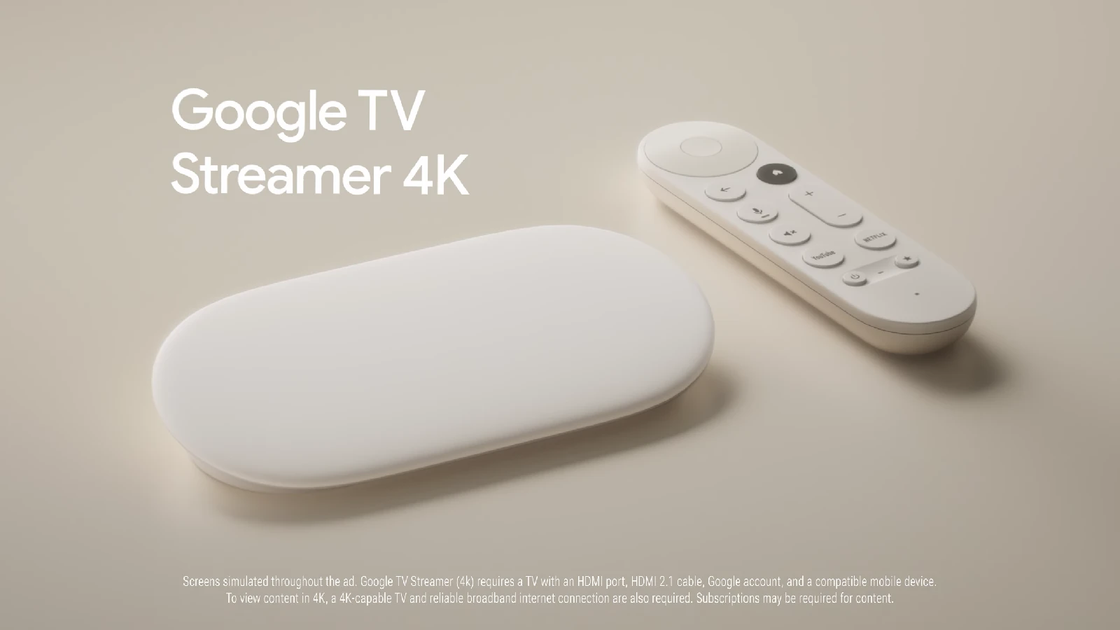 Google TV Streamer が正式発表