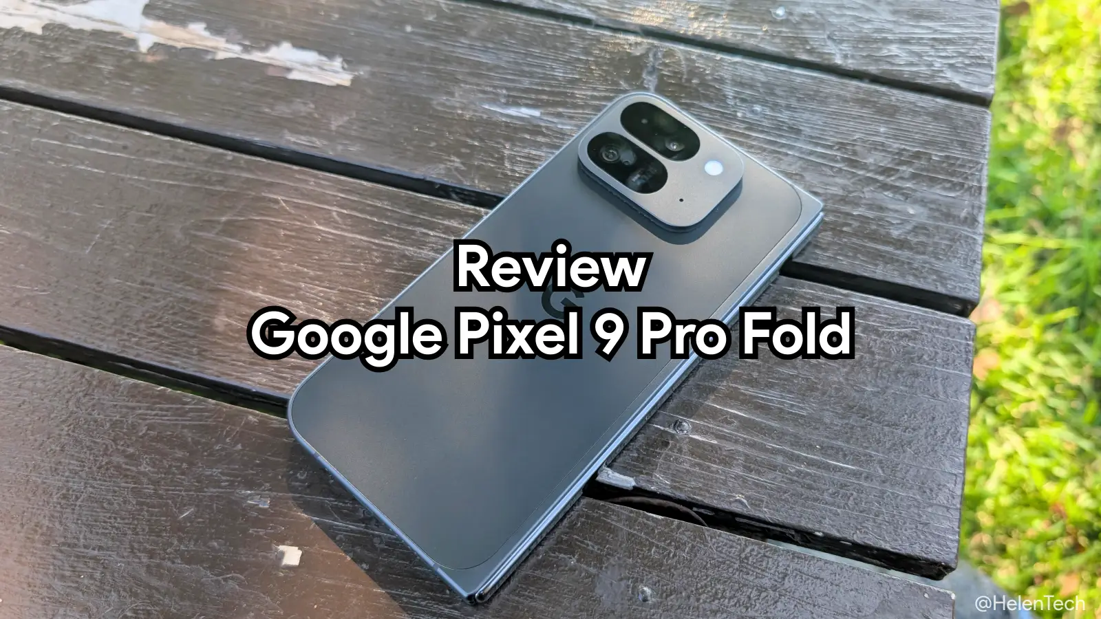 Google Pixel 9 Pro Fold を実機レビューの写真