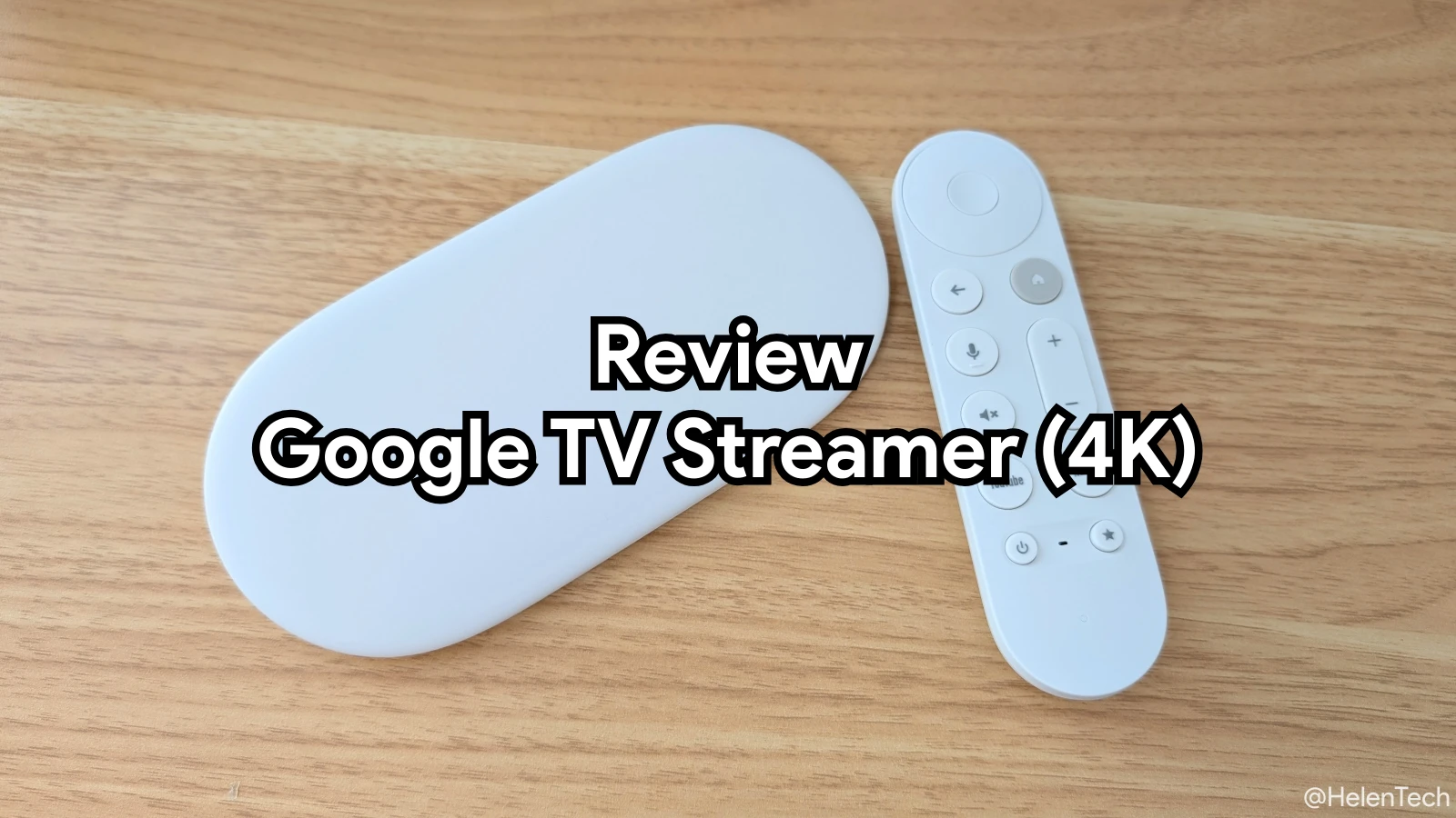 Google TV Streamer (4K) を実機レビューのヒーロー画像