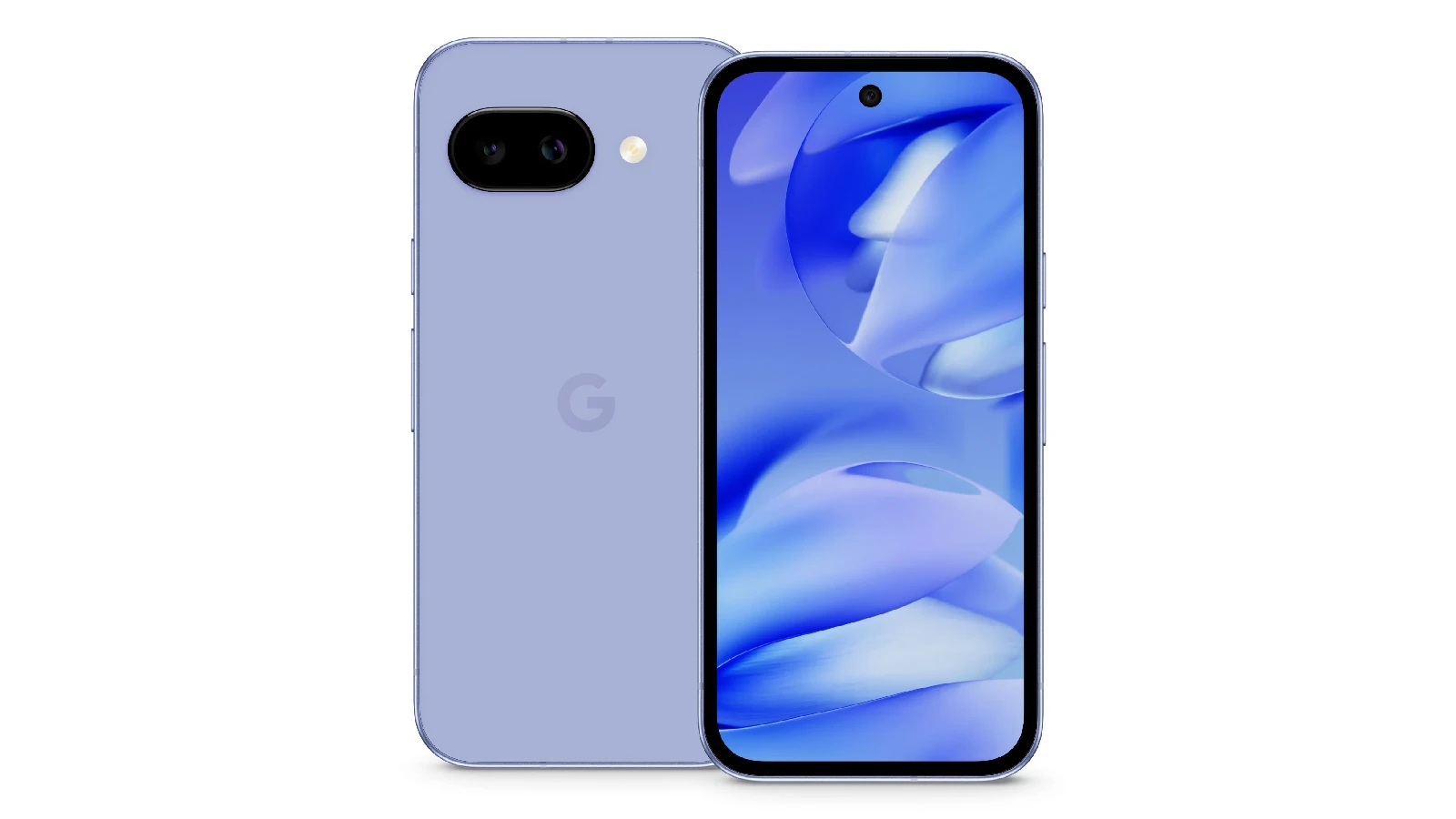 Google Pixel 9a の高解像度レンダリング画像 Iris