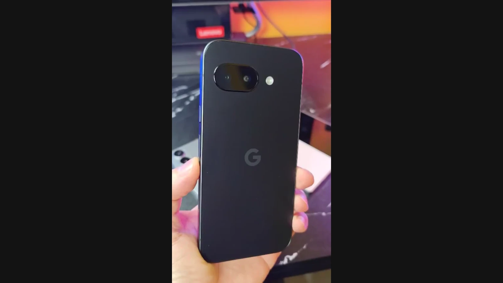 Google Pixel 9a の実機写真のハンズオン動画のリーク