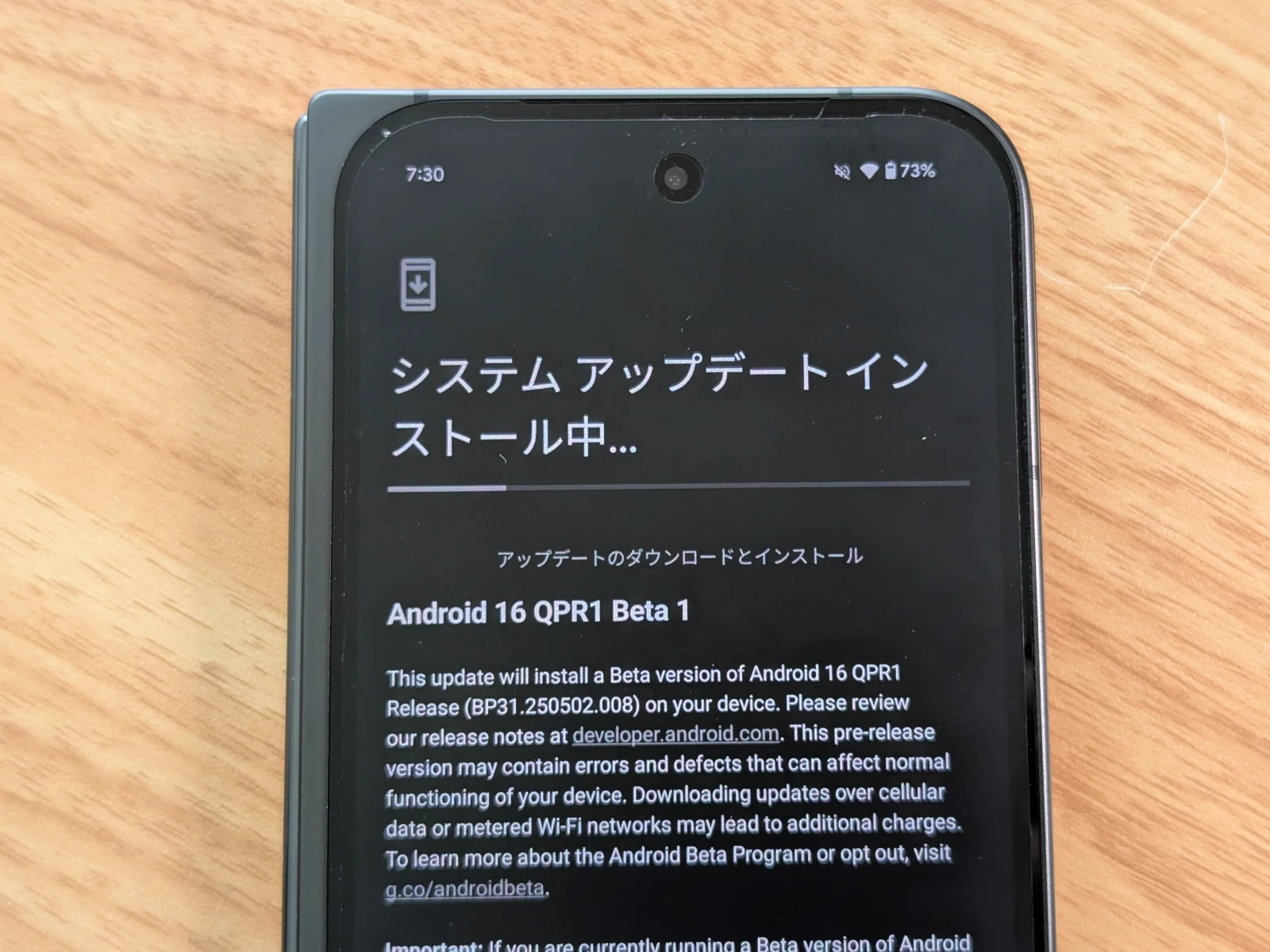 Google が Android 16 QPR1 Beta 1 をリリース