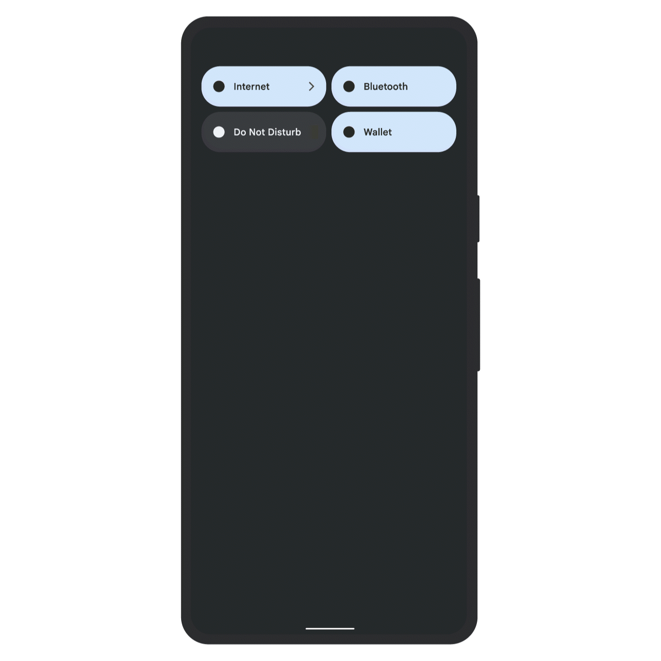 Android で不要な通知の対策をしている例のアニメーション