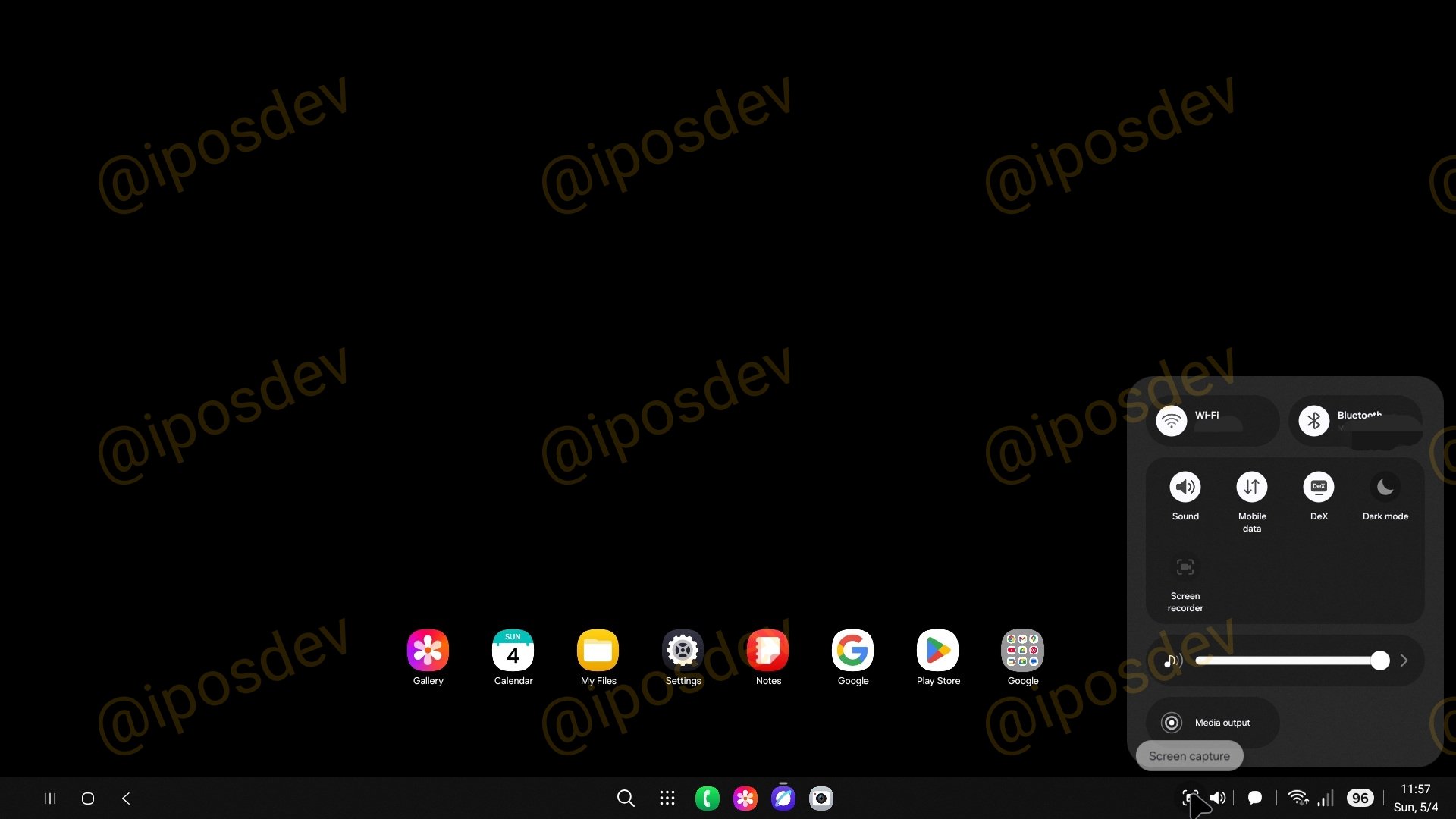 Android 16 ベースの One UI 8 で動作する新しい Samsung DeX の画面 4枚目