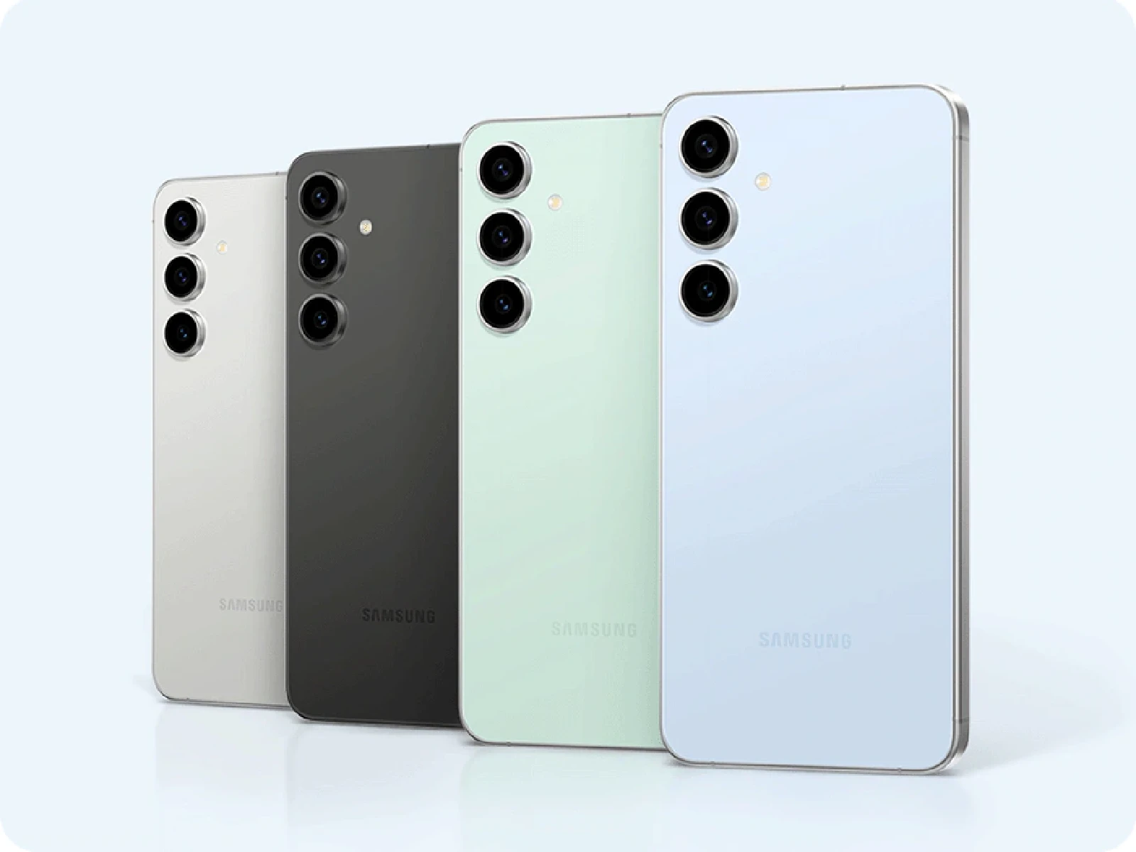 Samsung Galaxy S24 FE の公式画像（背面）