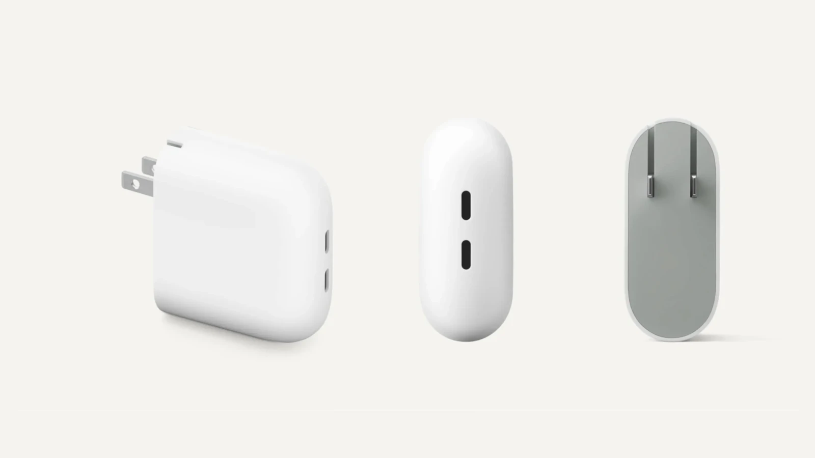 Google Pixel Flex デュアルポート 67W USB-C 急速充電器の画像