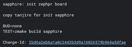 開発中の「Tanjiro」リファレンスボートをベースとした「Sapphire」ボートの開発を示すスクリーンショット