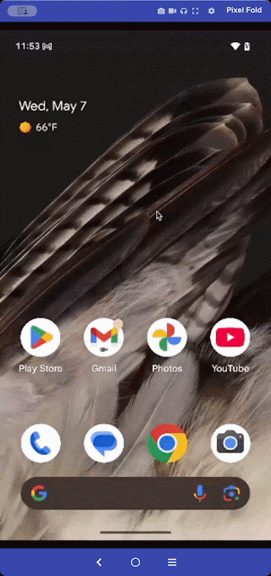 Android の Gmail モバイルアプリの通知から「既読にする」ところのアニメーション