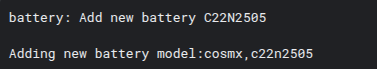 Chromebook Lapis が C22N2505 バッテリーを搭載することを示す Chromium Gerrit のコミットのスクリーンショット