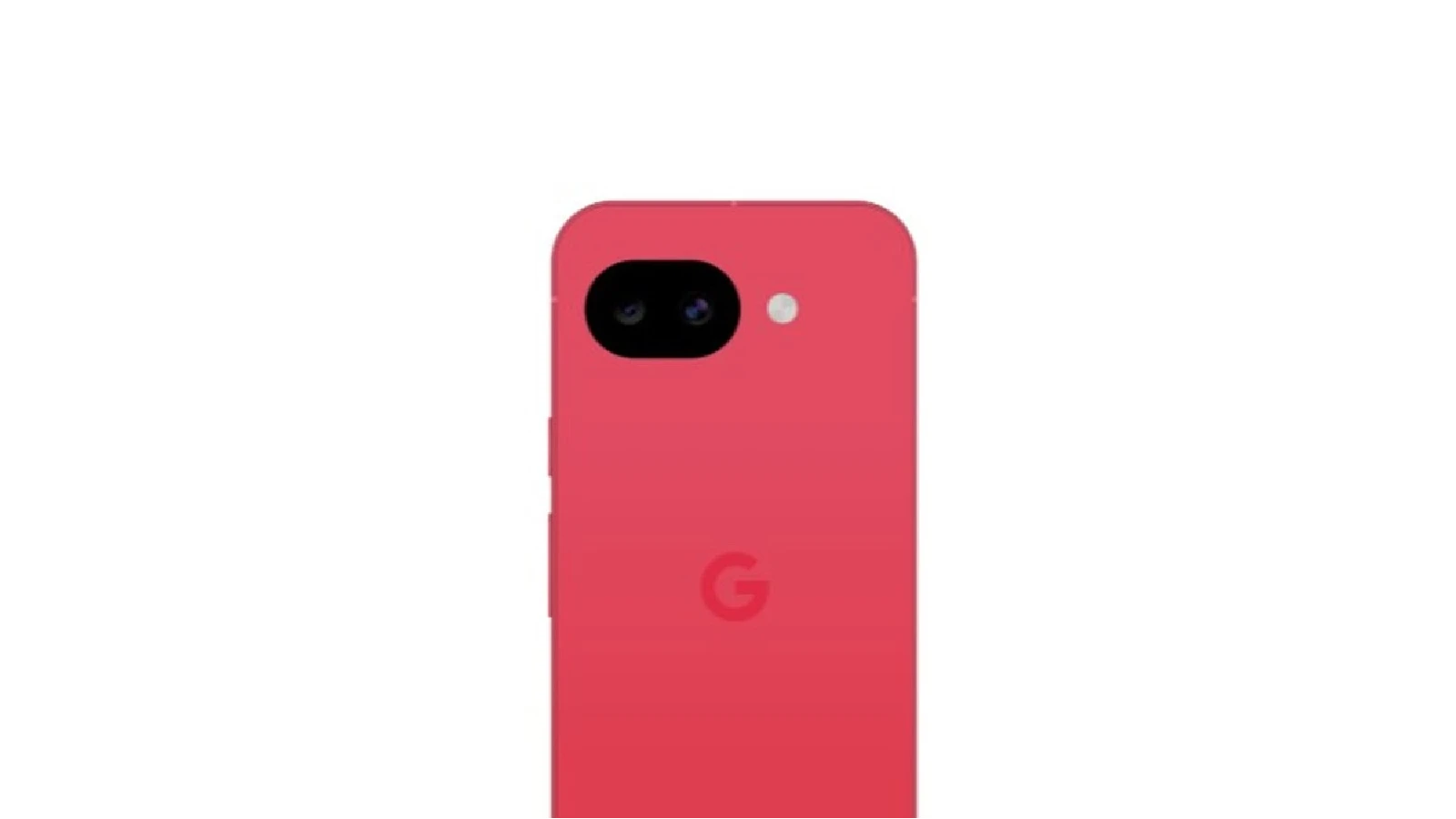 Google Pixel 10a の Berry カラーのレンダリング画像