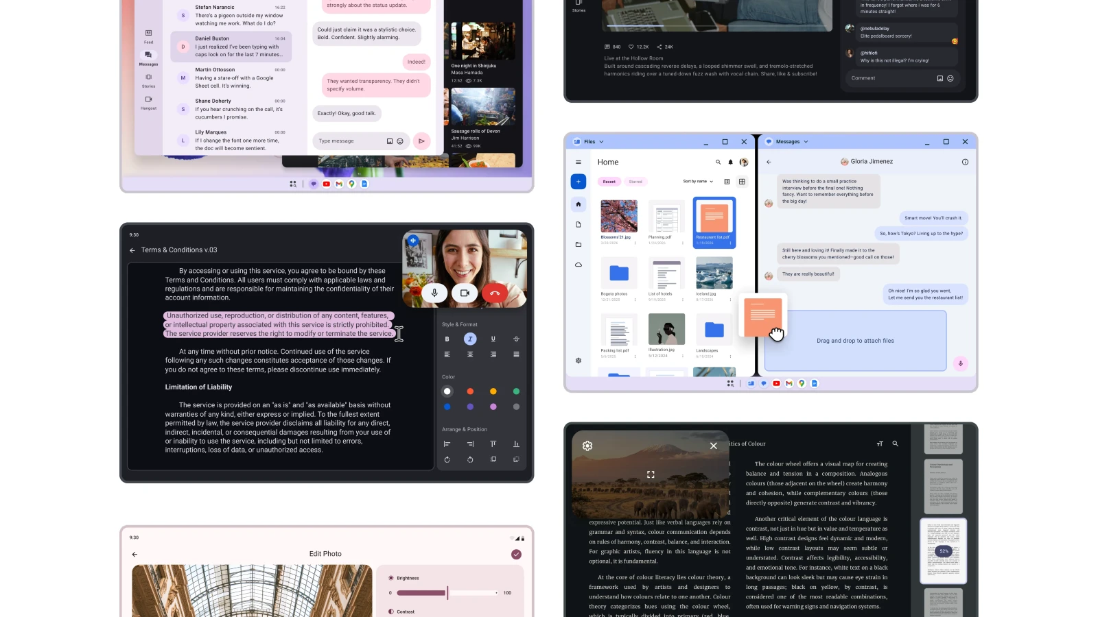 Google が Android アプリのデスクトップ向けデザインガイドラインを公開。Pixel や Aluminium での改善に期待