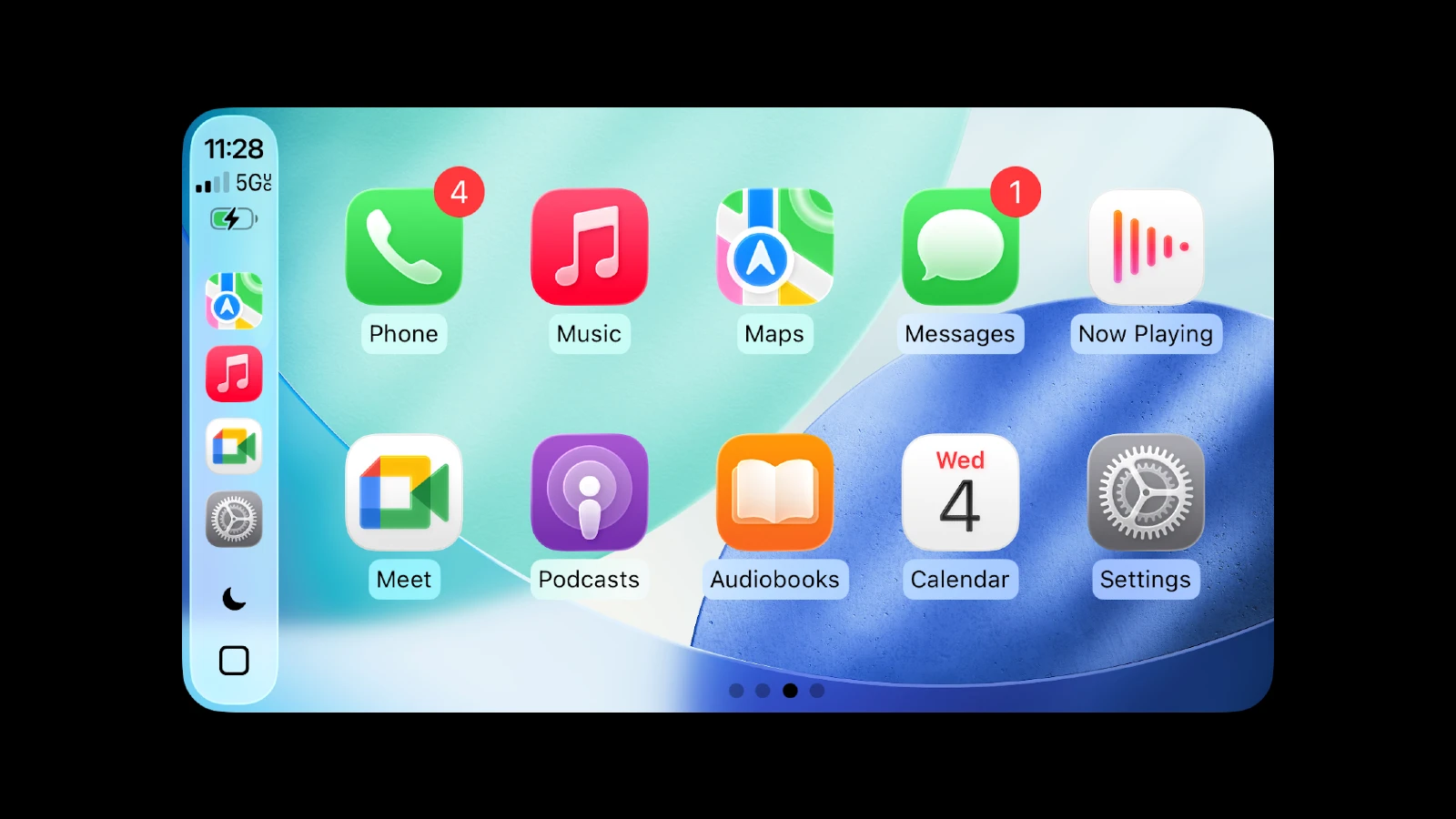 Google Meet が Apple CarPlay で利用可能に。Android Auto 版もまもなく展開予定