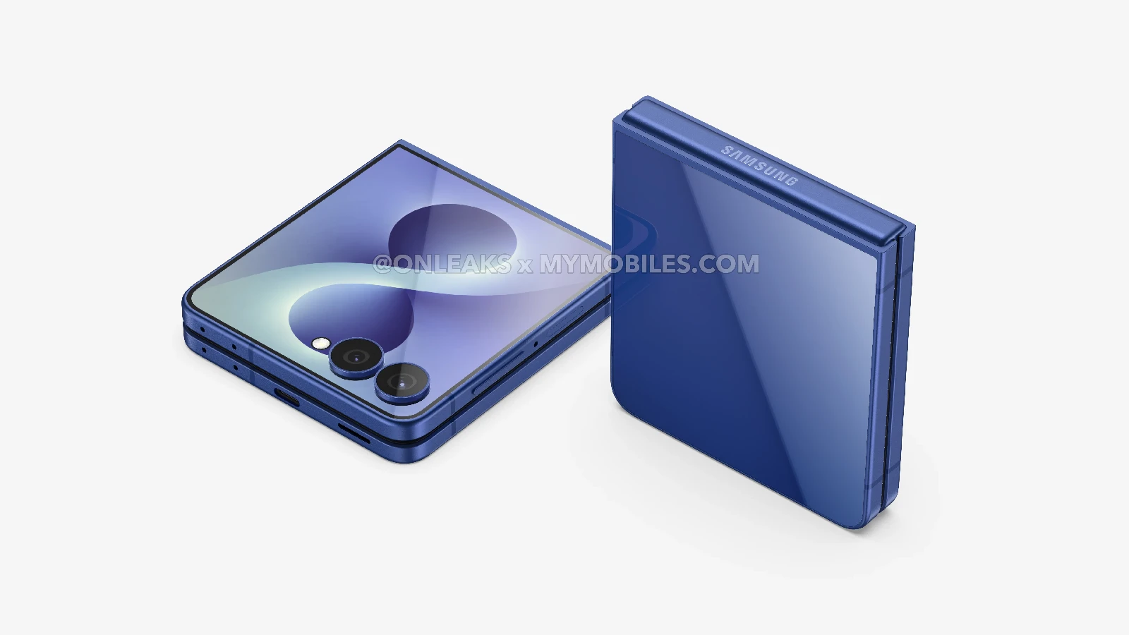 Samsung Galaxy Z Flip 8 のレンダリング画像がリーク。わずかに薄型化も基本変わらず