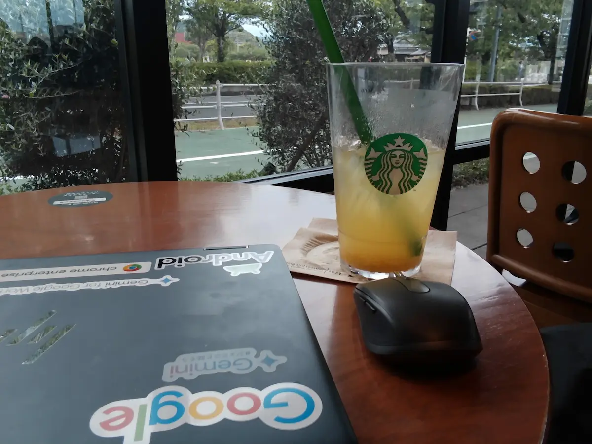 Dynabook Chromebook C11 のアウトカメラで撮影した風景の 2 枚目