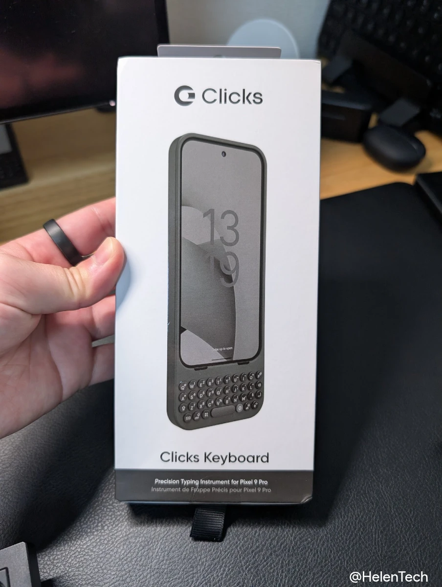 Pixel 9 Pro 向けの Clicks Keyboard Case 