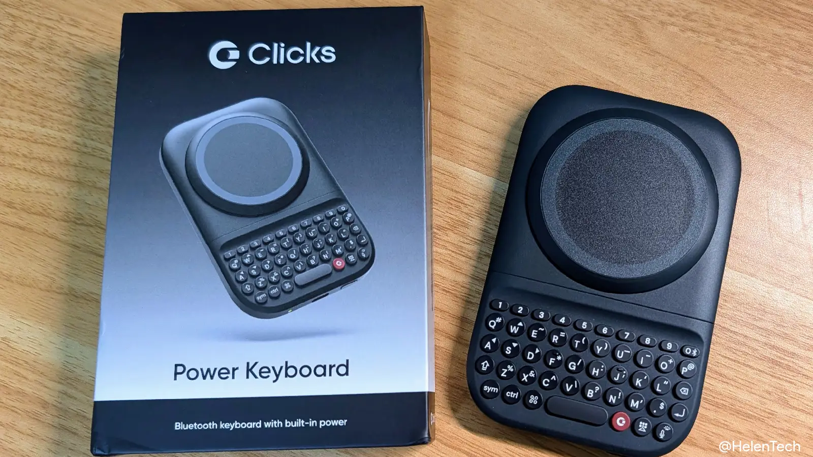Clicks Power Keyboard の外箱と本体