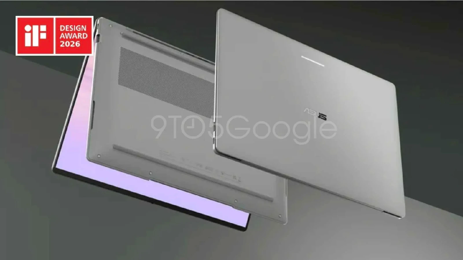 IF Design からリークされた ASUS Googlebook CX9406 の画像