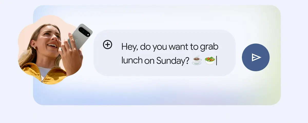 Pixel 11 の Gboard で Rambler による音声入力をした後に自動整形されたテキスト