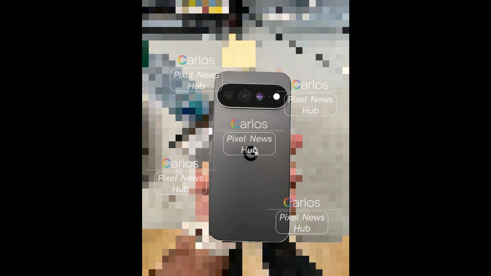リークされた Pixel 11 Pro XL の Midnight Haze の実機写真