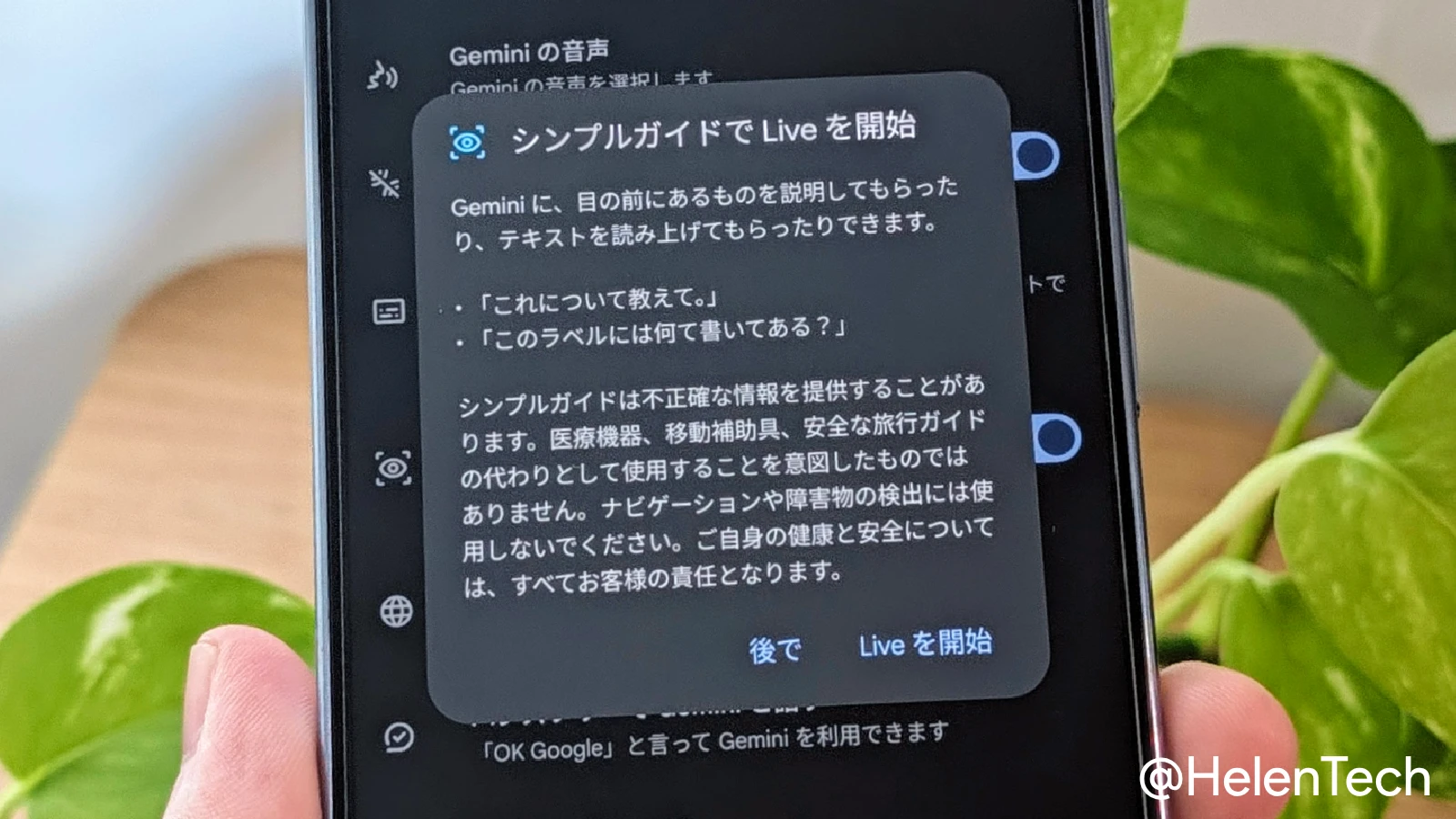 Google、Gemini Live の「シンプルガイド」を Android 向けに提供開始。カメラ越しに周囲を音声で説明